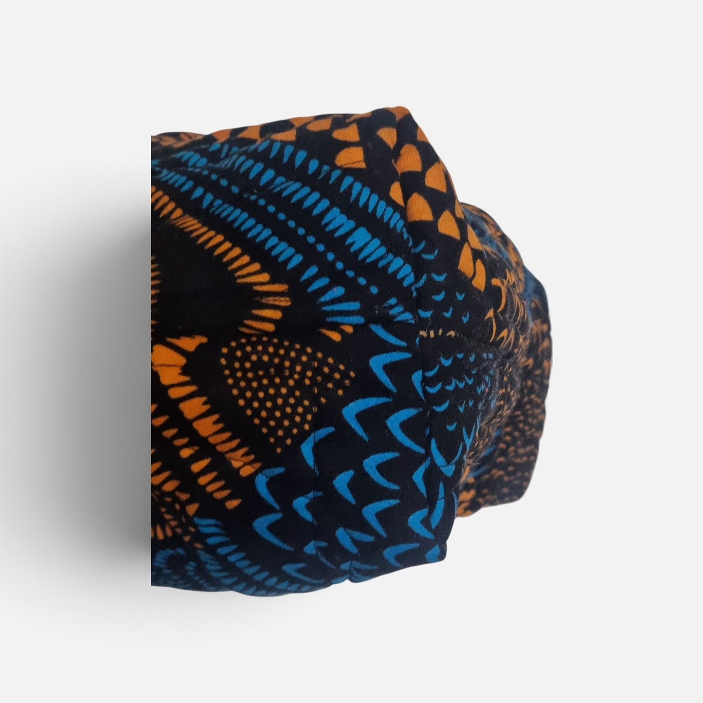 The Traveller – Quilted 'Wavy Shells' Oversized Travel Bag with Handles