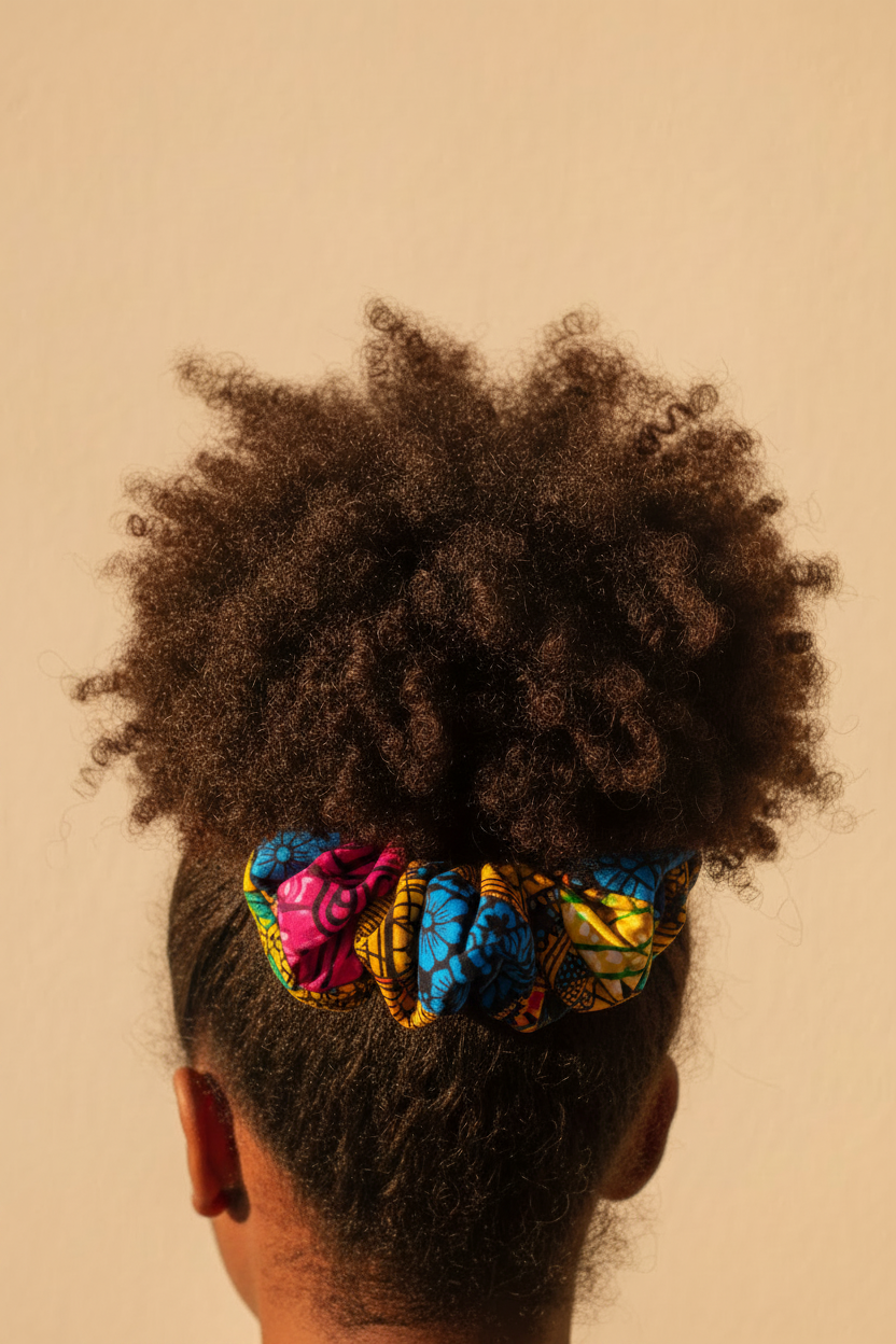 Scrunchie in Hair 1