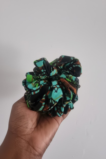 African Wax Print Scrunchies — Random Colours