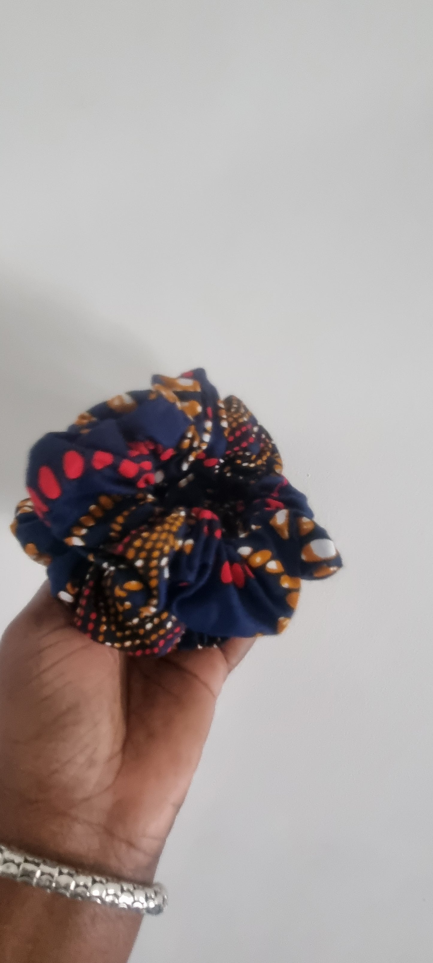African Wax Print Scrunchie — Random Colour
