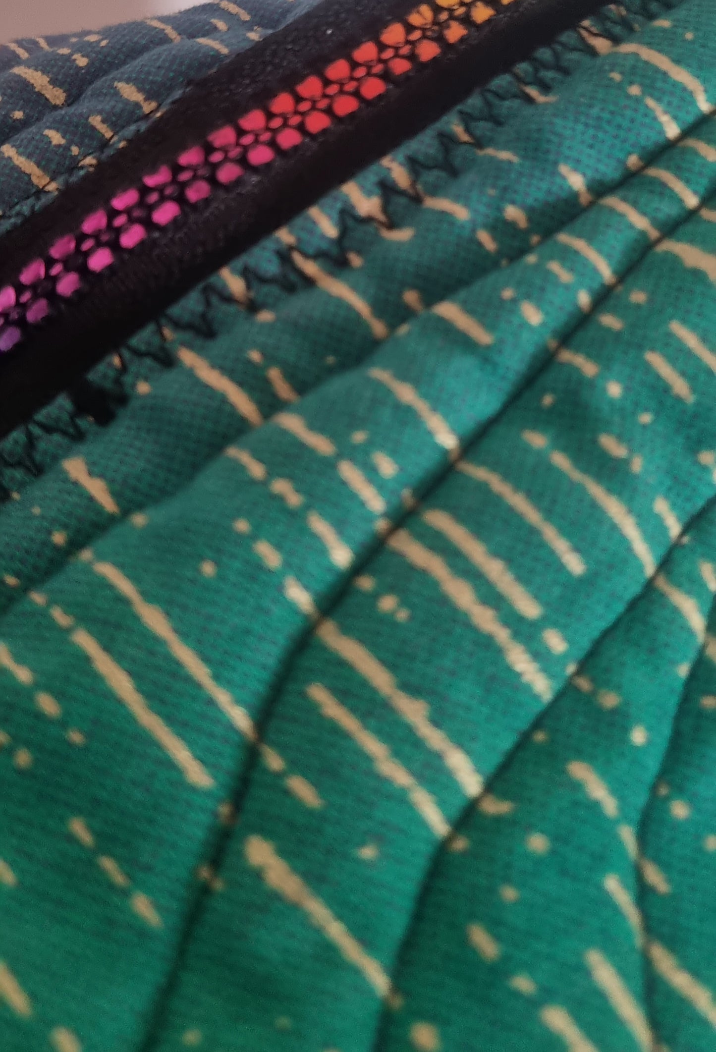 The Traveller – Quilted 'Kitenge – Ayo-Joy' Oversized Travel Bag