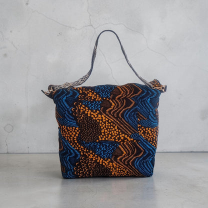 The Traveller – Quilted 'Wavy Shells' Oversized Travel Bag