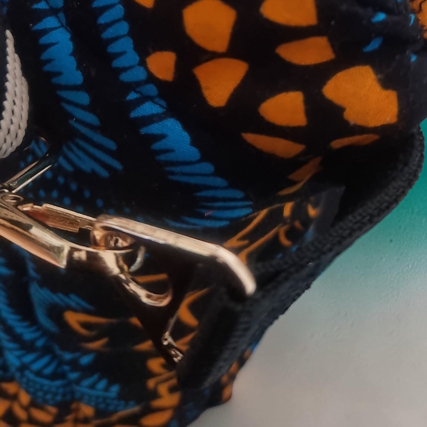 The Traveller – Quilted 'Wavy Shells' Oversized Travel Bag