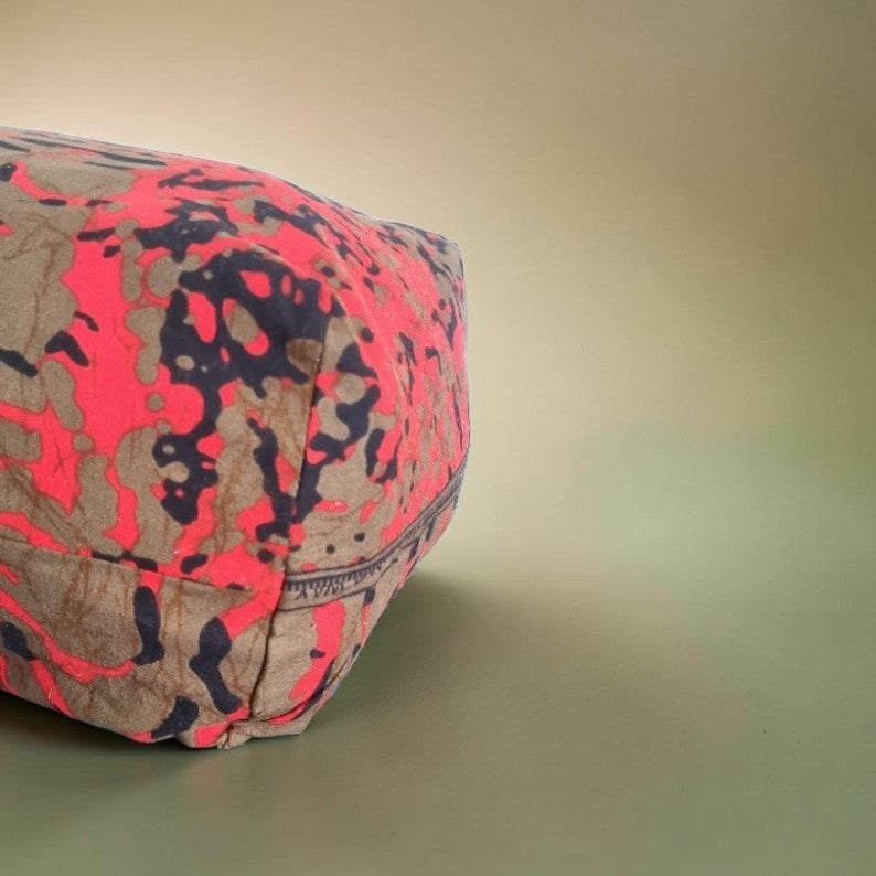 Kitenge Patterned Soft Bucket Bag