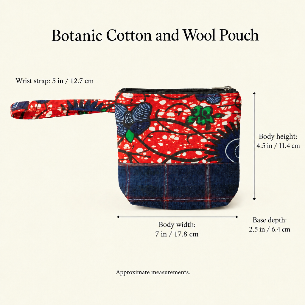 Botanic cotton-and-wool size guide correction