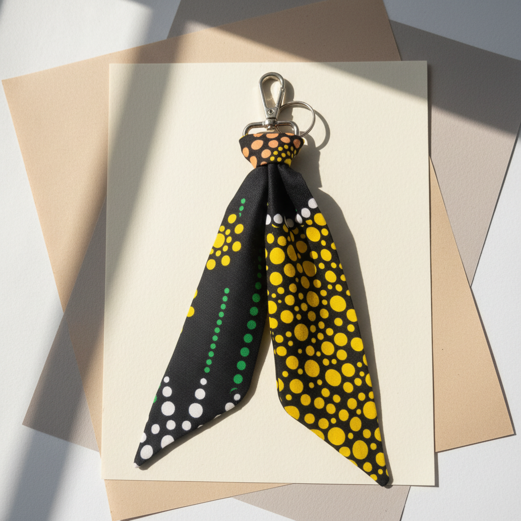 Editorial image edited from the original bag charm photograph