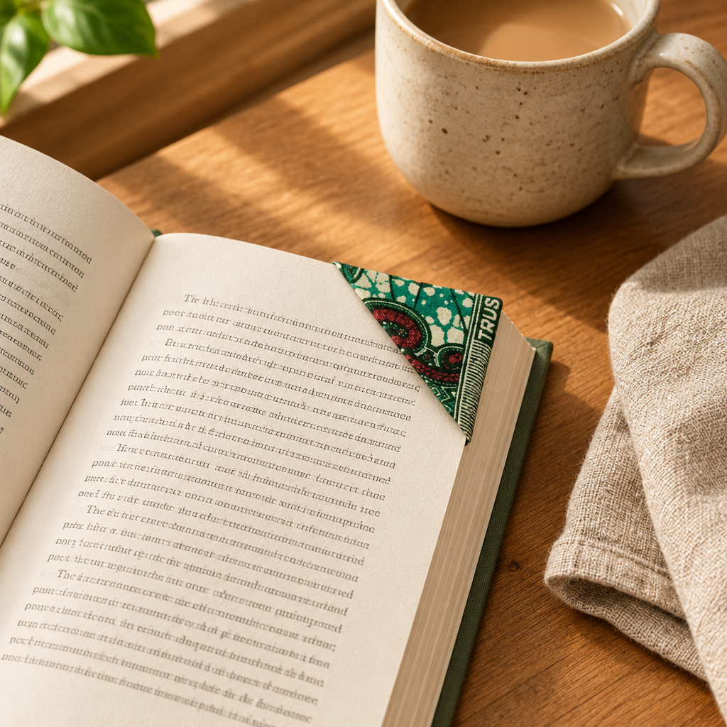 Editorial Page Corner Bookmark still life