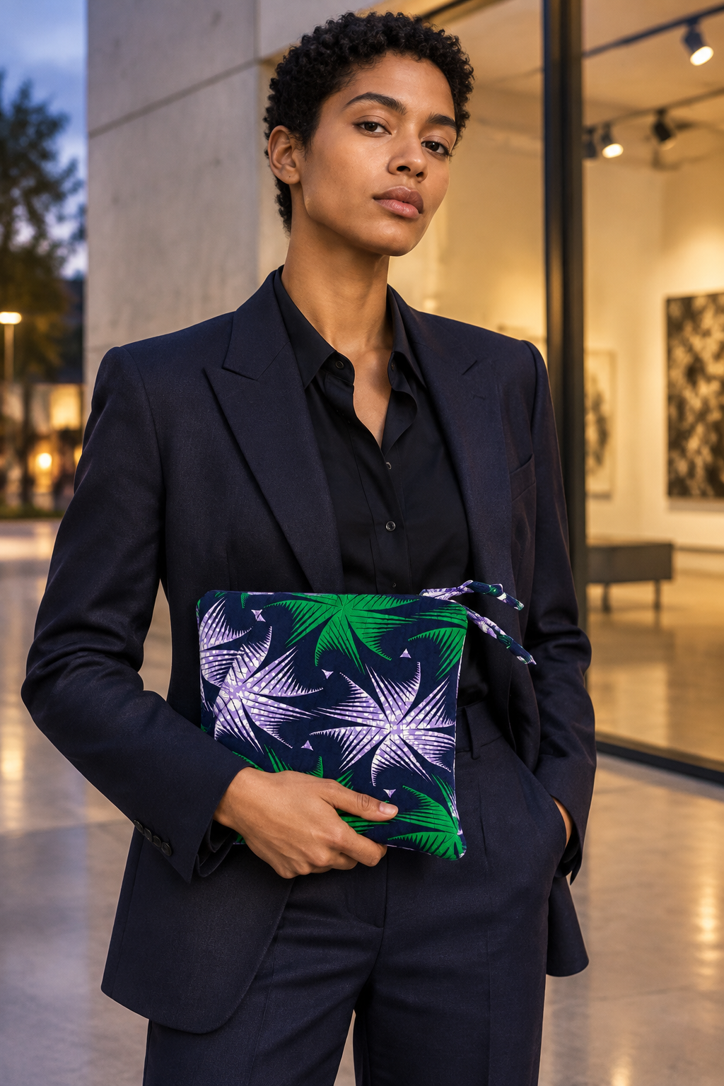 Evening pouch editorial