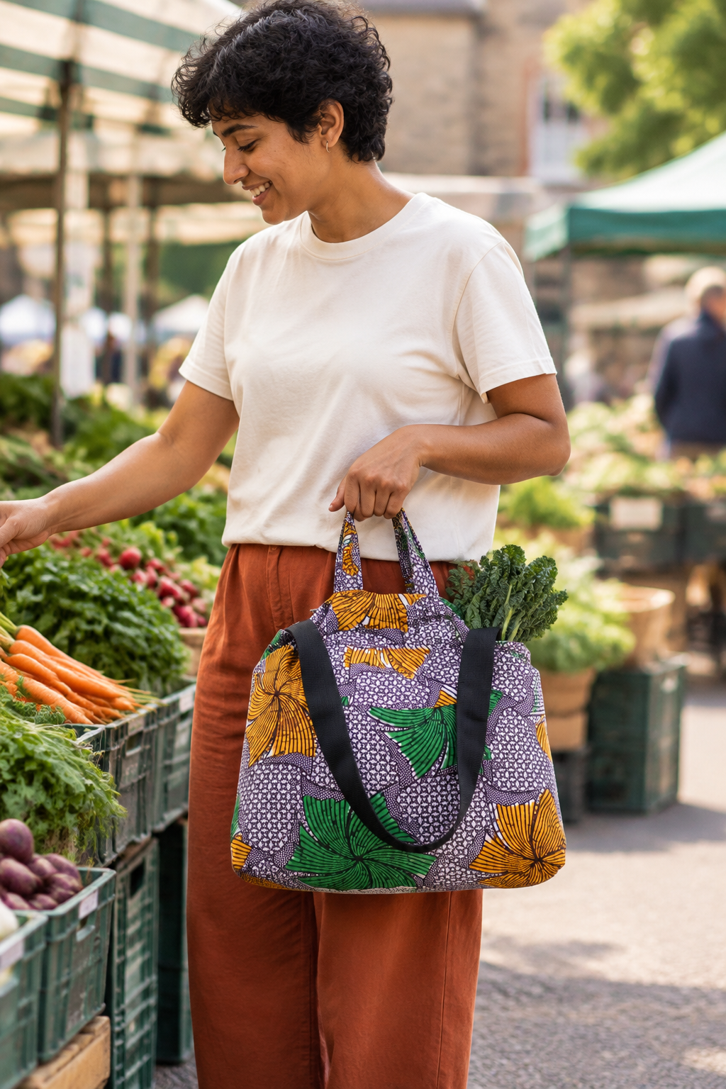 Market bag used for produce shopping