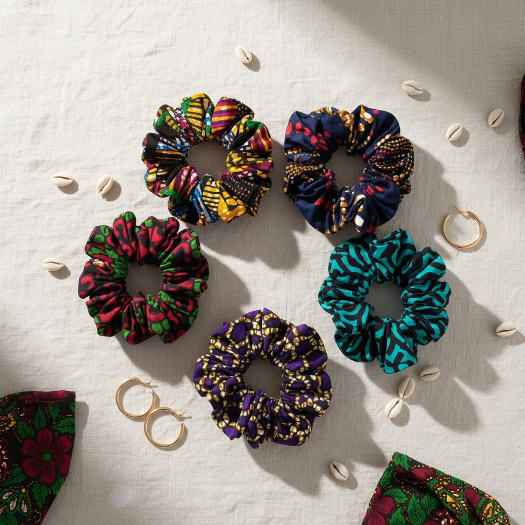 Scrunchie Flat-lay Remade