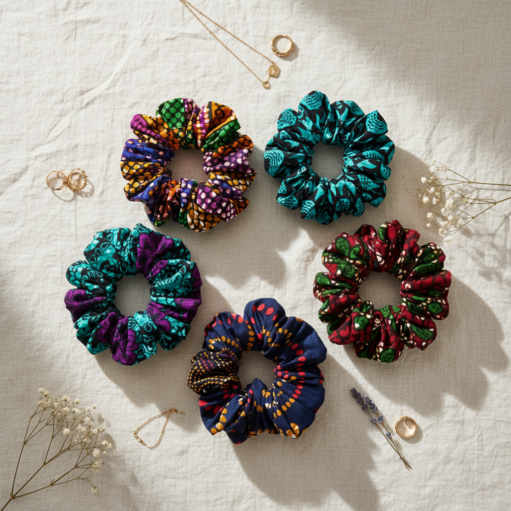Scrunchie Flat-lay