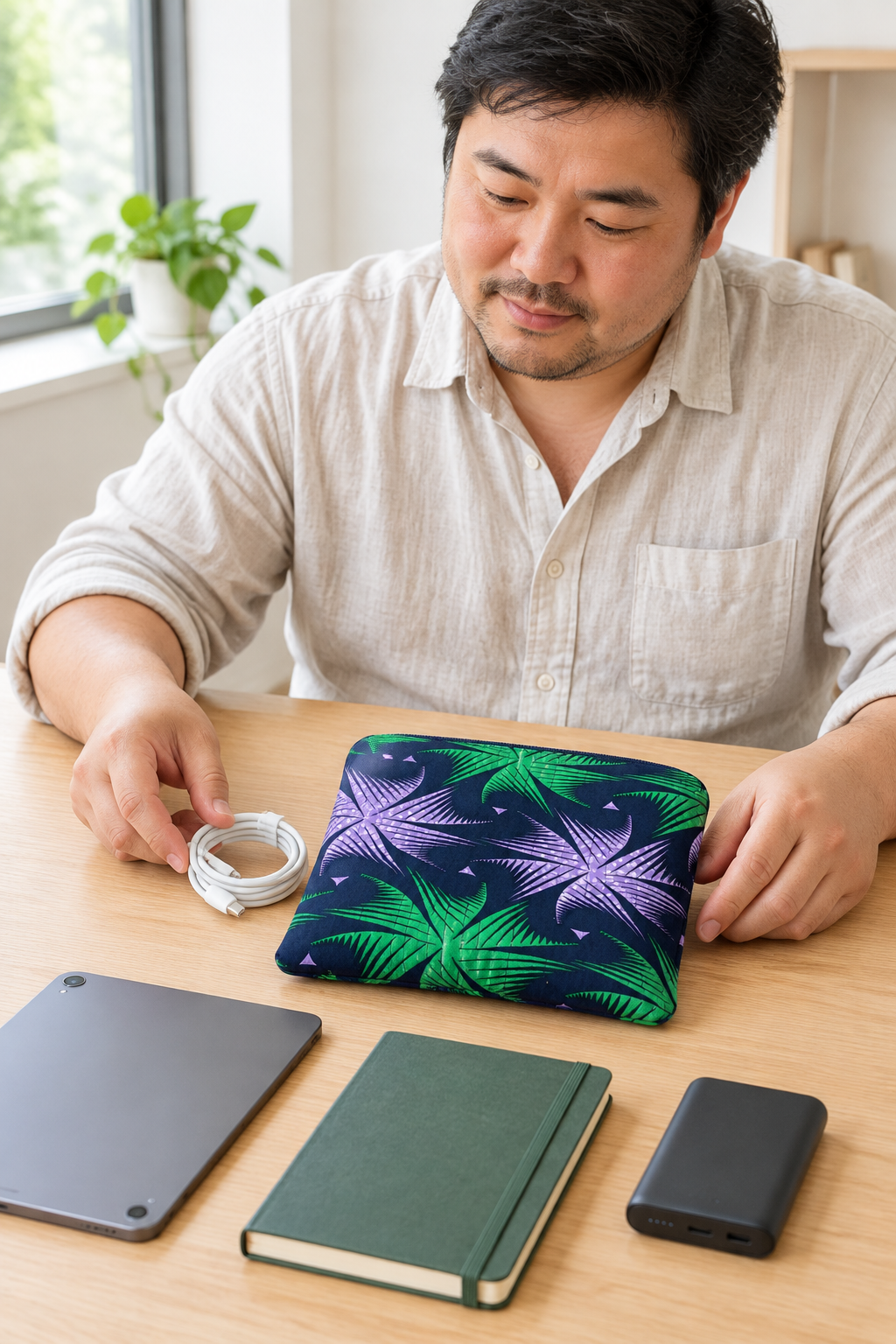 Tech organiser lifestyle