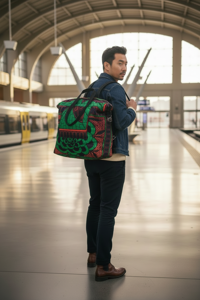 Traveller image with 1-inch backpack straps