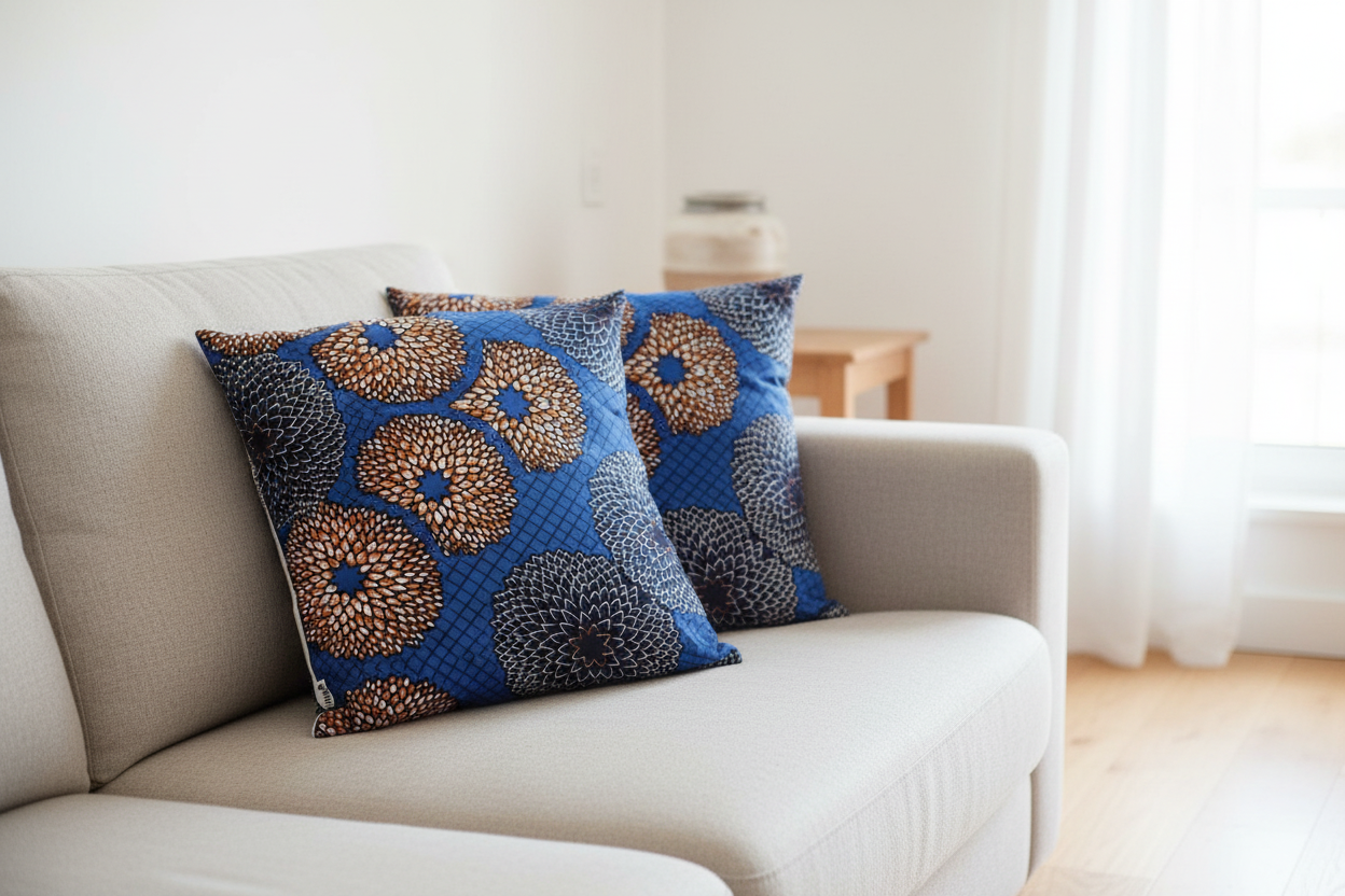 Your cushions in a modern living room