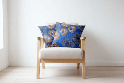 Your cushions on a Scandinavian armchair